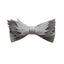 Gray Winged Blade Bow Tie