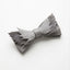 Gray Winged Blade Bow Tie