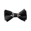 Black Bow Tie with Angle Wing