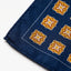Navy Tuscan Plaid Pocket Square