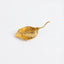 Gold-Tone Leaf Lapel Pin