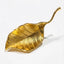 Gold-Tone Leaf Lapel Pin
