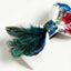 Imperial Peacock Bow Tie with Feather