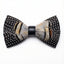Urban Spot Bow Tie with Fowl Feathers