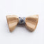 Wooden Bow Tie with Tribe Triangle