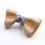 Wooden Bow Tie with Tribe Triangle