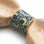 Wooden Bow Tie with Green Paisley