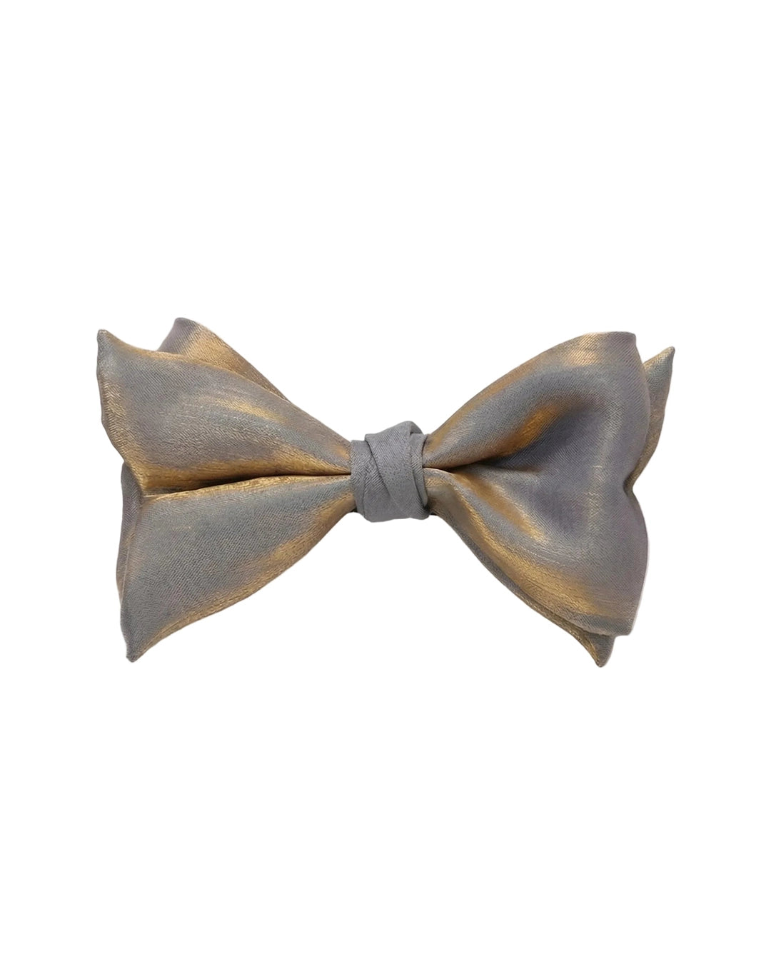 Lustrous Gilded Bow Tie