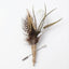 Silver Frost Lapel Pin with Barred Feathers